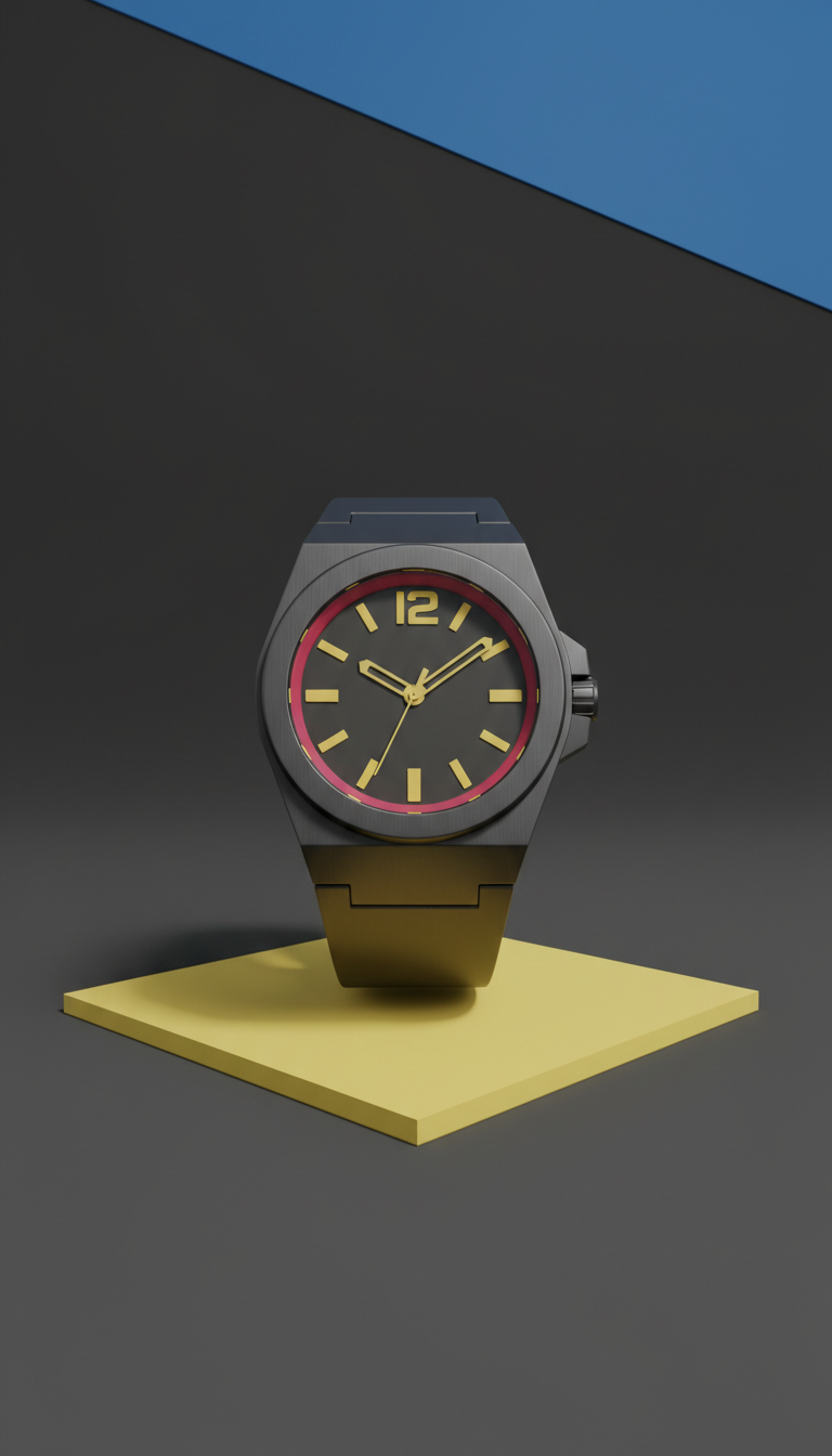 Raspberry accent limited series watch
